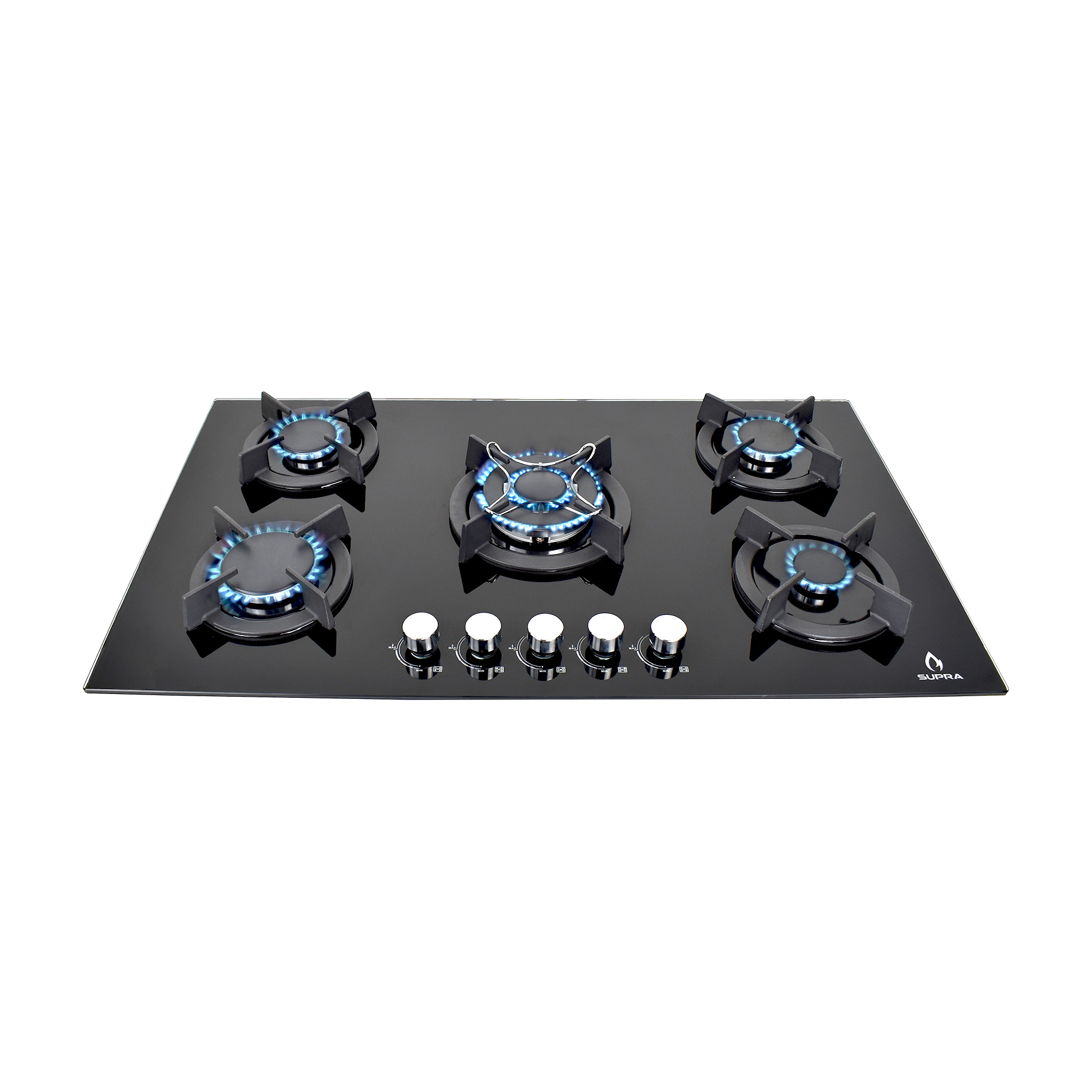 Parrilla cristal supra negro ONIX 90